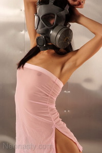 Girl With Gas Mask