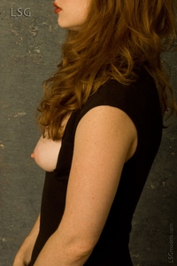 Sexy redhead Amber