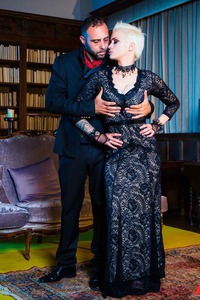 Horny Blonde Mila Milan Gets Cum On Her Tits