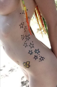 Tattooed Mewes nasty strip