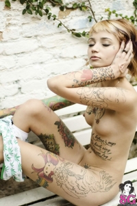 Tattooed teen virgin Anabuhr De Salazares